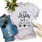 I Love Jesus But I Cuss a Little T-shirt