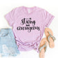 Be Strong & Courageous T-shirt