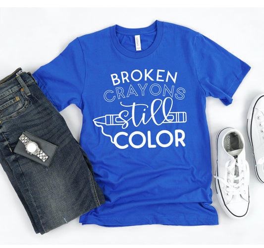 Broken Crayons T-shirt