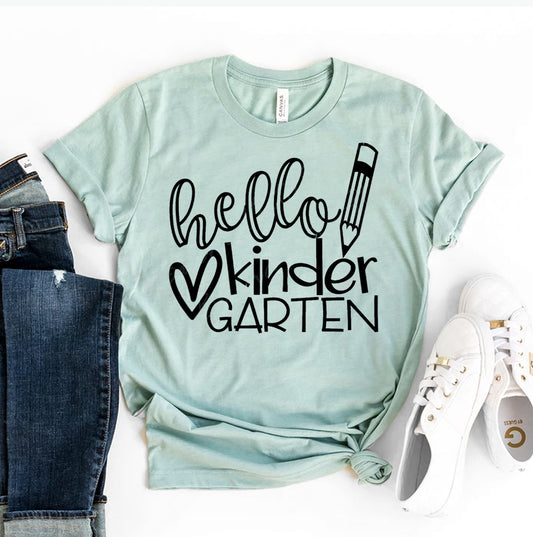 Hello Kindergarten T-shirt