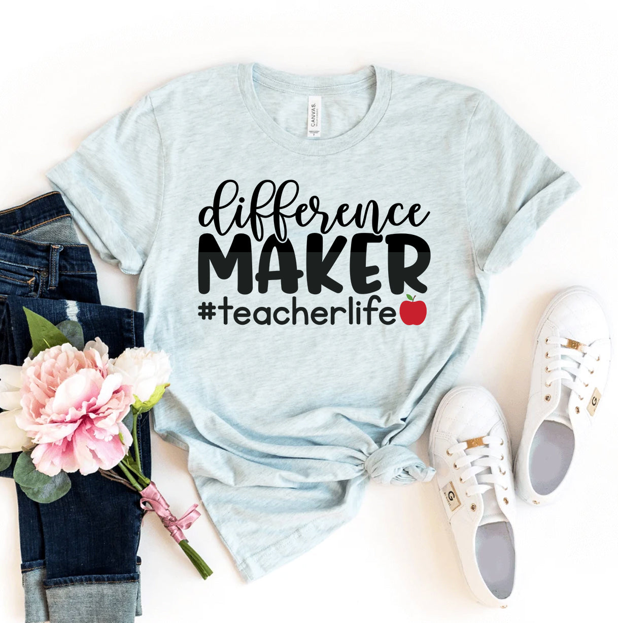 Difference Maker Teacher Life T-shirt