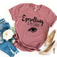 Eyerolling Is My Cardio T-shirt Agate