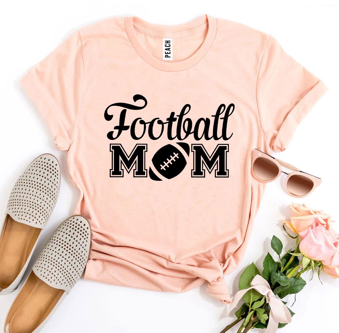 Football Mom T-shirt Agate