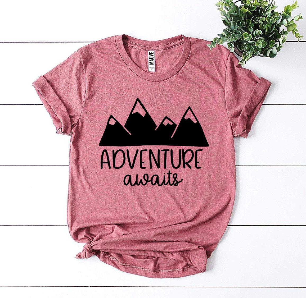 Adventure Awaits T-shirt Agate