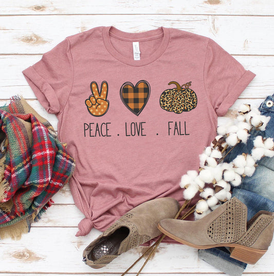 Peace Love Fall T-shirt